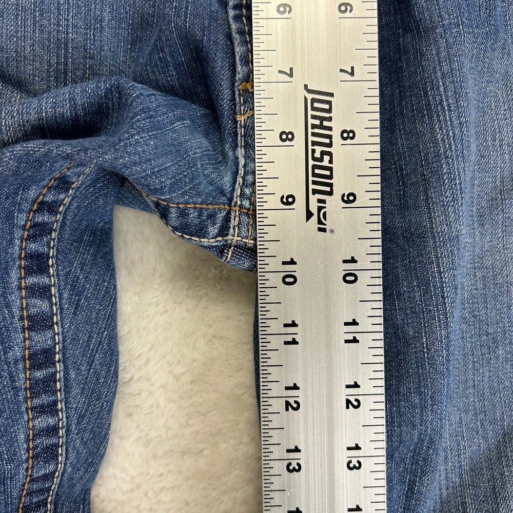 Ariat FR M4 Bootcut Jeans Mens 32x32 Blue Denim Relaxed Fit Western Workwear - Picture 12 of 16
